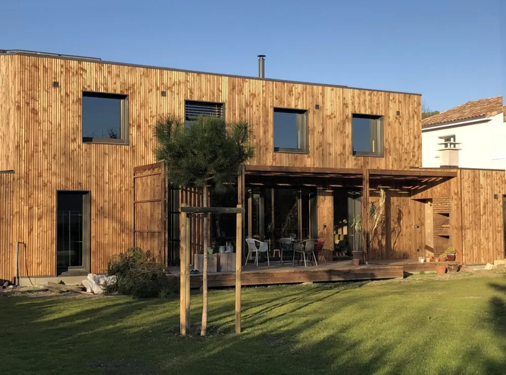 Construction maison bois à Saulce-sur-Rhône